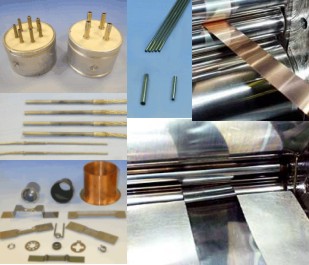 Precision tapes, foils and components in high temperature metals